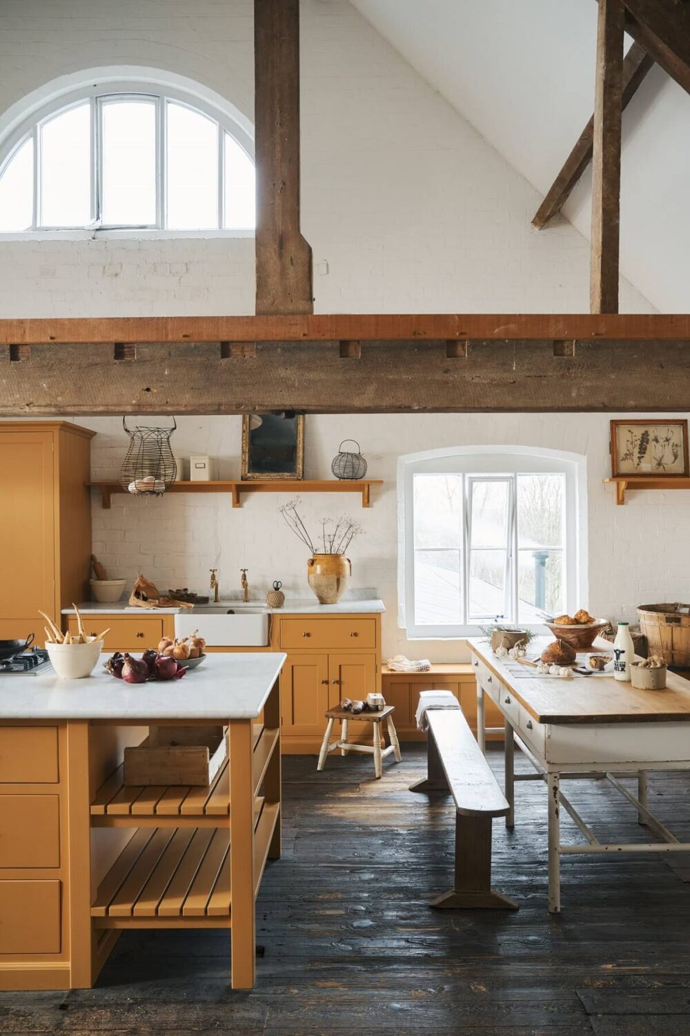 3.TheRealShakerKitchen deVOL nordroom Yellow Kitchen Design Ideas (with Paint Colors)