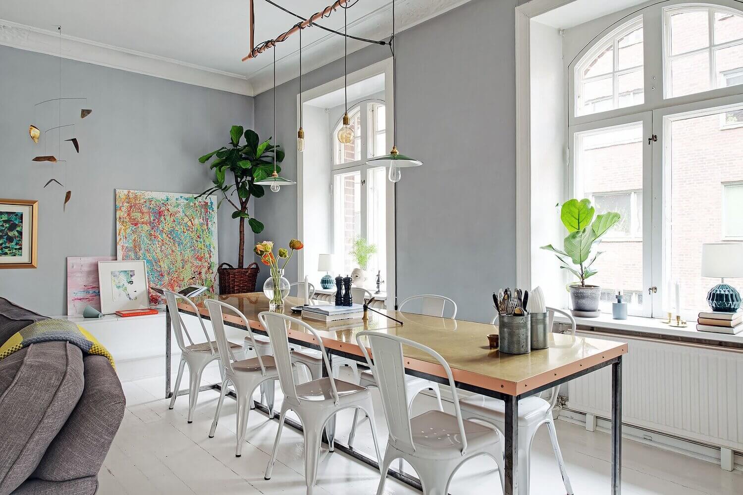 AScandinavianApartmentAScandinavianApartmentDecoratedwithBrightPopsofColor TheNordroom5 A Scandinavian Apartment Decorated with Bright Pops of Color