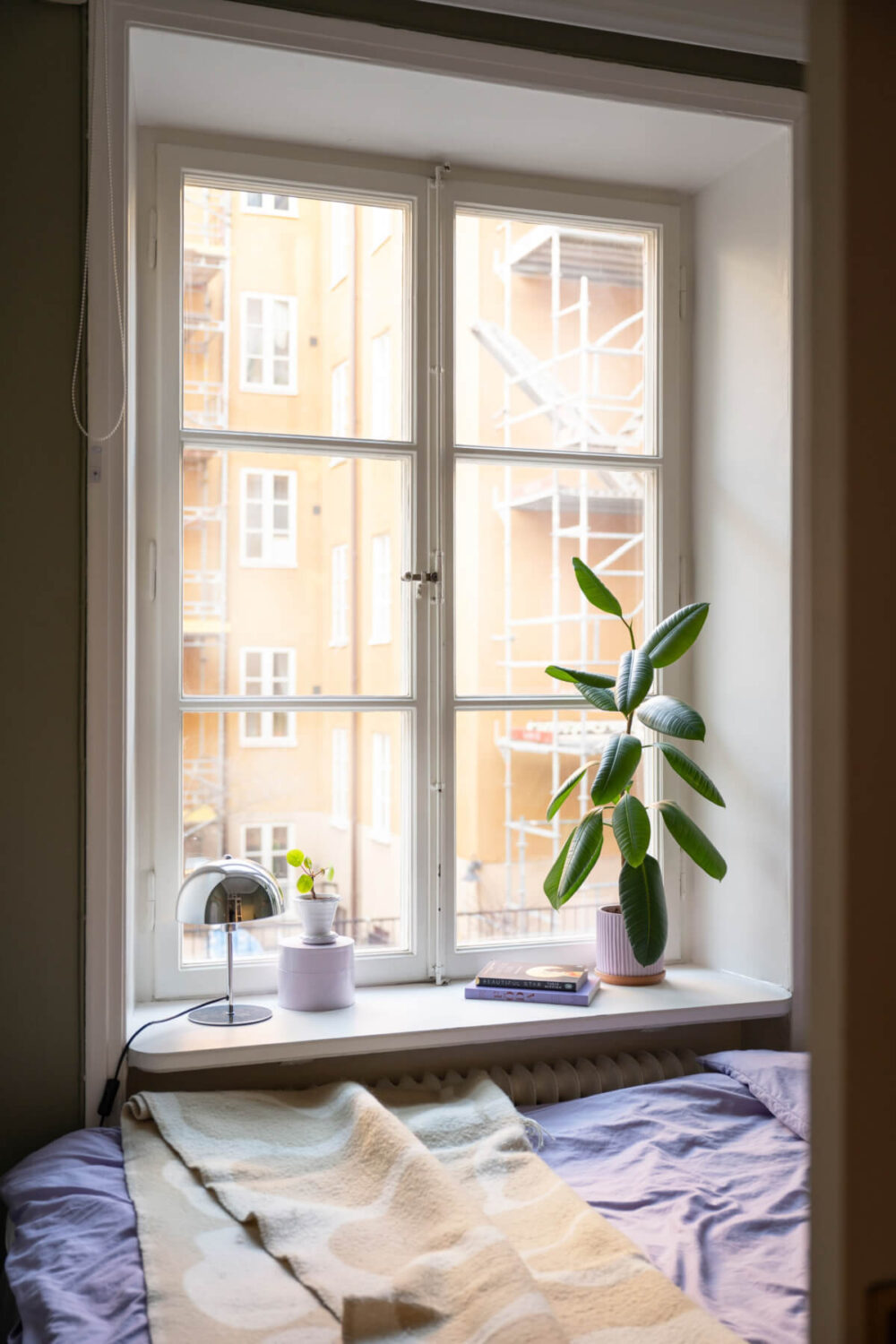 large bedroom window