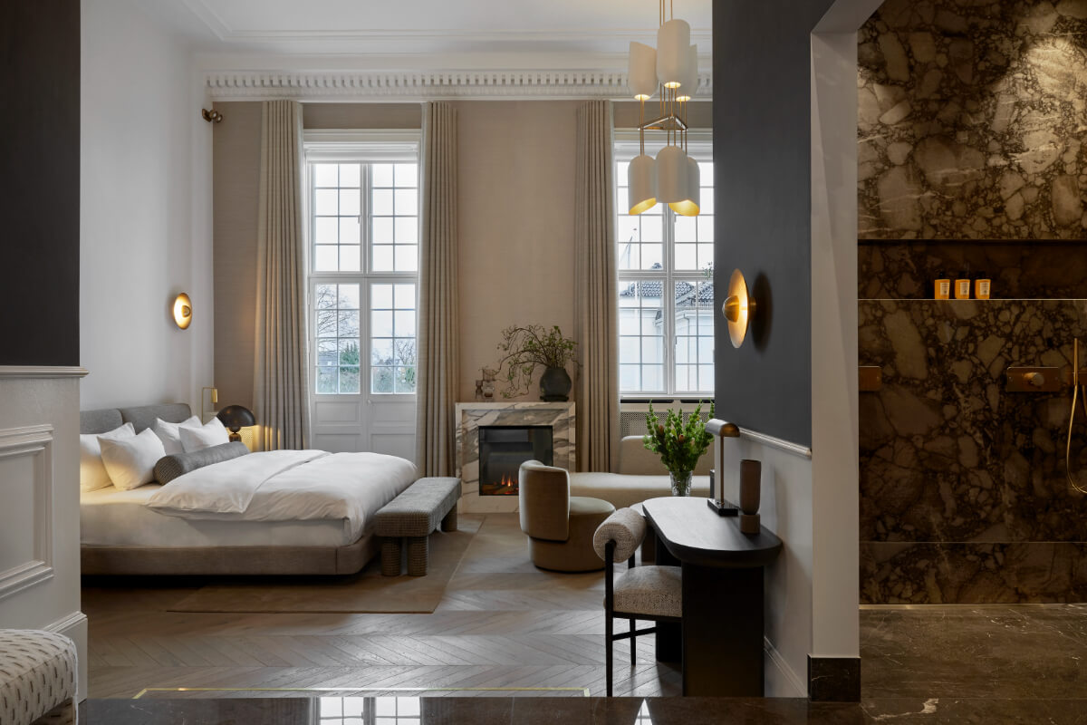Park Lane Copenhagen: A New, Exclusive Boutique Hotel in a Coastal Suburb 1 park lane copenhagen hotel interior